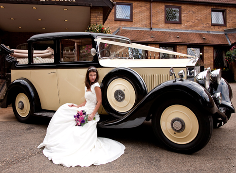Rolls Royce Landaulette Wedding Car Hire Northamptonshire